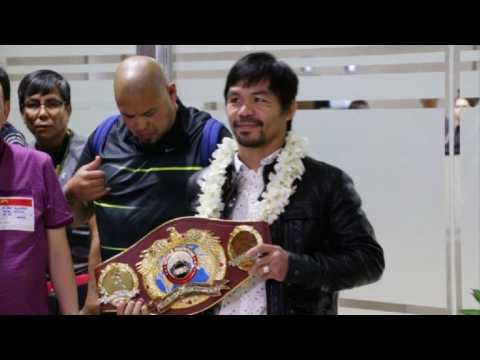 Philippines welcomes Pacquiao on return from US bout