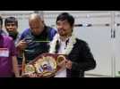 Philippines welcomes Pacquiao on return from US bout - Label : AFPTV - First images - Category : Sport