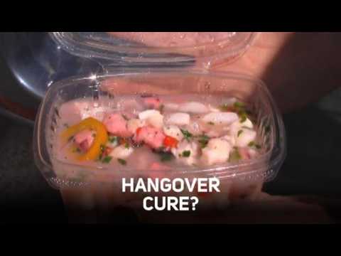 Bolivia's hangover squad: Recover with... RAW fish?