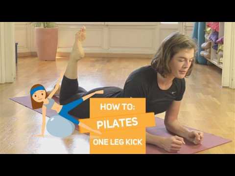 How to in 60 seconds Pilates: One leg kick