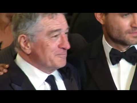Robert De Niro walks Cannes red carpet