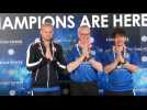 Leicester takes victory lap to Bangkok