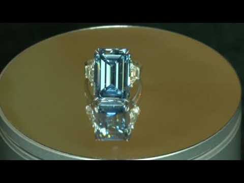 Blue diamond fetches record $57.6 million at auction