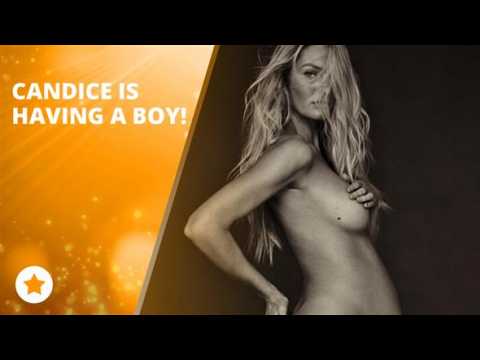 Candice Swanepoel reveals baby's gender in knockout pic