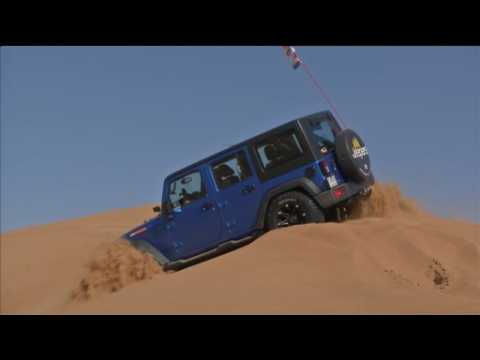 Custom Jeeps for Dubai's desert racers