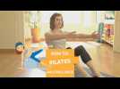 How to in 60 seconds Pilates: Half roll back
