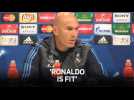 Zidane warns City: 'Ronaldo will play tomorrow'
