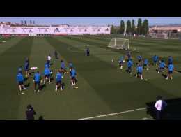 Real Madrid, Man City train ahead of Champions League semi-final