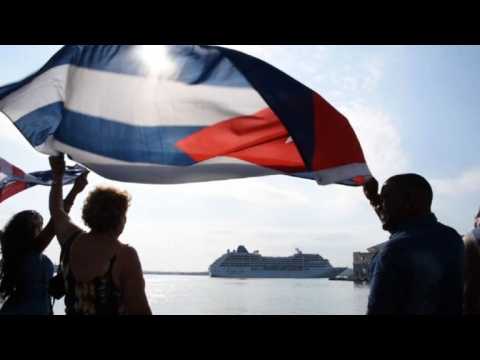 First US cruise ship in half-century docks in Cuba