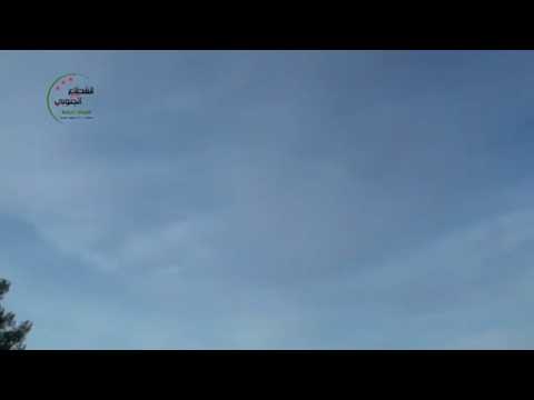 Air raids hit east of Damascus - amateur video