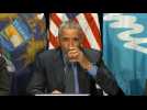 Obama takes sip of filtered Flint water