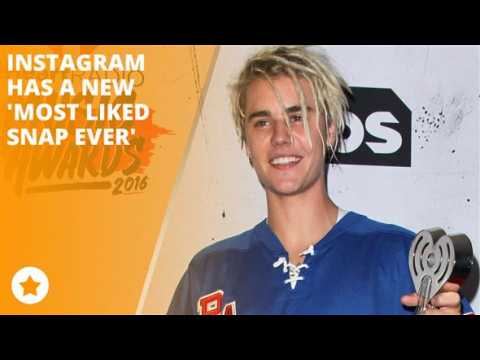 The Biebs officially has the most liked Instagram snap
