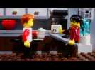 Husband-to-be tells love story with fiance in LEGO form using stop-motion animation