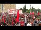 Greeks protest against tax, pension reforms