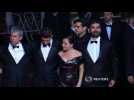 Stars of Cannes hopeful 'Rester Vertical' walk the red carpet