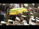 Top Hezbollah chief buried, Israel suspected in his death
