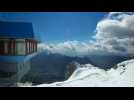 Closed Slovenian ski resort provides perfect playground for snowboarders