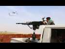 Syrian rebel video purports to show clashes with Islamic State north of Aleppo