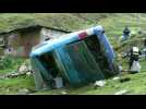 Bus crash kills at least 24 in Peru