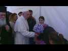 Pope: I saw so much pain at Greek migrant camp