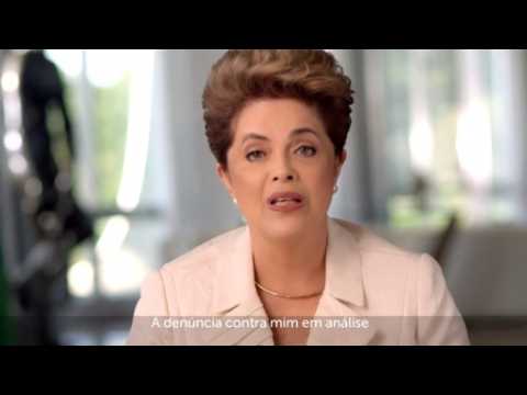 Rousseff calls impeachment process "fraud"