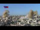 Rebels launch attacks in western Syria, heavy government air raids - monitor