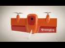 Wingtra drone is helicopter-plane hybrid