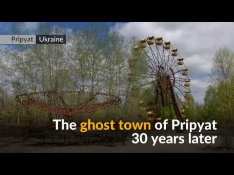The ghost town of Pripyat - 30 years after Chernobyl
