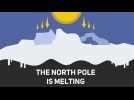 London and the North pole are getting closer!