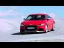 Audi TT RS Coupé - Driving Video in the Race Track Trailer | AutoMotoTV