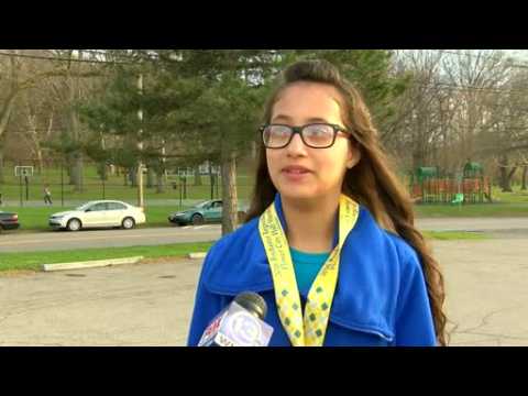 Girl accidentally runs half-marathon