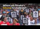 Thousands protest over investigation into missing 43 students in Mexico