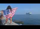 U.S. cruise ship makes historic arrival in Havana