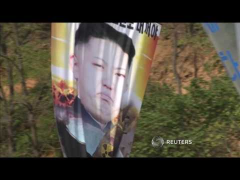 Defectors launch anti-North Korea balloons