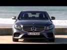 Mercedes-Benz E 400 4MATIC AMG Line Exterior Design in Selenite grey | AutoMotoTV
