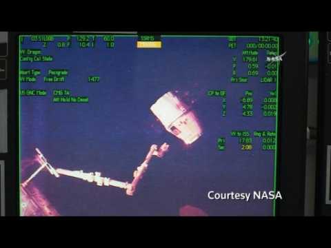 SpaceX Dragon cargo ship heads back to Earth