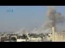 Regime forces pummel Deraa with rockets - monitoring group