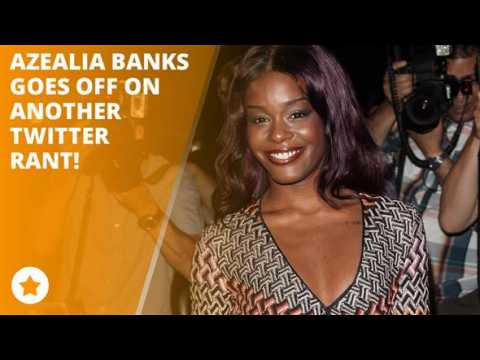 Azealia Banks doesn't hold back on Twitter