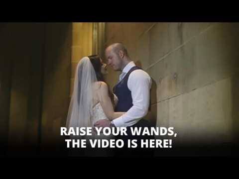 Loved the epic Harry Potter wedding? Here's the video!