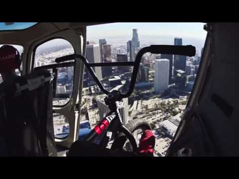 Professional BMX rider gives first-person view of his ride through Los Angeles