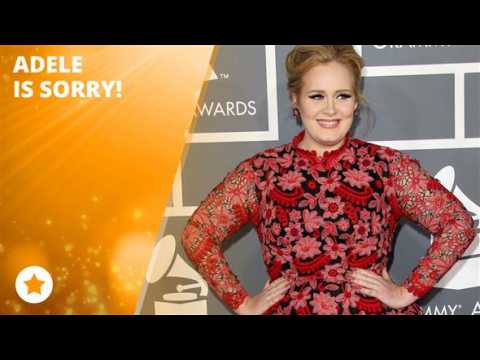Adele is so sorry about the bad news!
