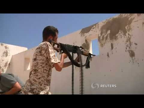 Libyan forces battle Islamic State fighters in Sirte