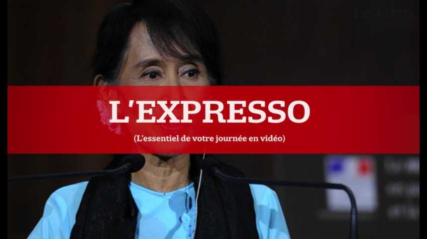 Illustration pour la vidéo L'Expresso du 19 août 2016 : Aung San Suu Kyi rencontre Xi Jinping pour des négociations complexes avec la Chine...