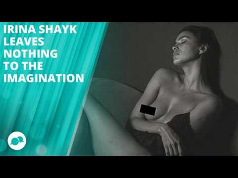 High art: Irina Shayk nude for GQ