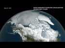 NASA video shows Arctic Sea ice melt