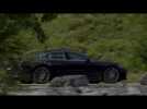 Porsche Panamera 4S Diesel Driving Video in Night Blue Metallic | AutoMotoTV