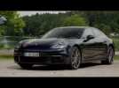 Porsche Panamera 4S Diesel Exterior Design in Night Blue Metallic | AutoMotoTV
