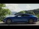 Porsche Panamera Turbo Exterior Design in Sapphire Blue Metallic | AutoMotoTV