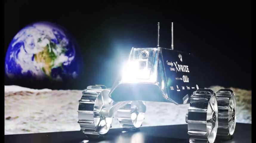 Illustration pour la vidéo Exploration spatiale : la concurrence s'intensifie pour le Google Lunar X Prize