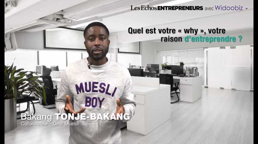 Illustration pour la vidéo « Entreprendre, mais pourquoi ? », Bakang Tonje-Bakang de Dear Muesli
